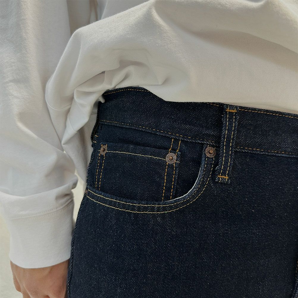 EDWIN インターナショナルベーシック 402 すっきりストレートパンツ メンズ