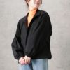 CONVERSE 撥水ラグランスリーブスタンドジャケット レディース商品サムネイル-2