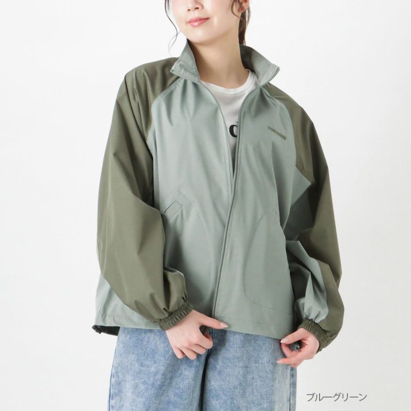 CONVERSE 撥水ラグランスリーブスタンドジャケット レディース商品画像-3