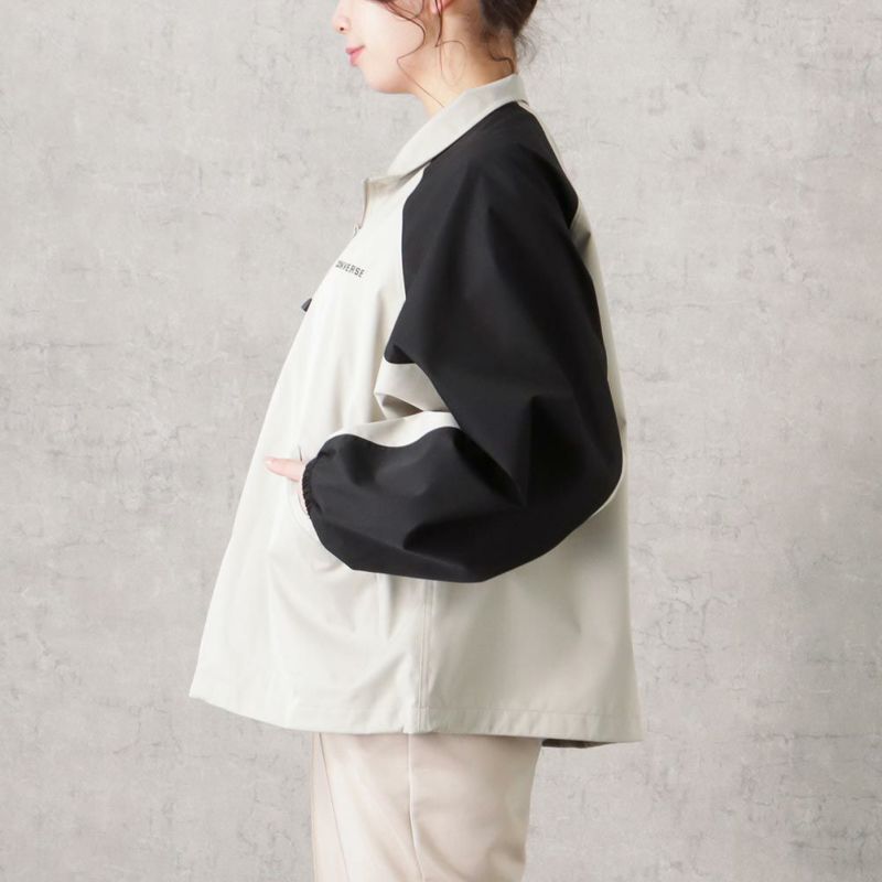 CONVERSE 撥水ラグランスリーブスタンドジャケット レディース商品画像-6