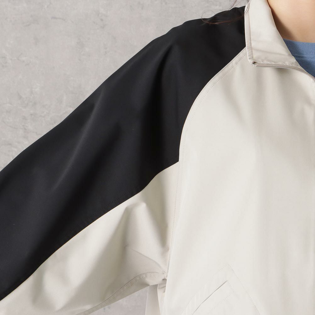 CONVERSE 撥水ラグランスリーブスタンドジャケット レディース