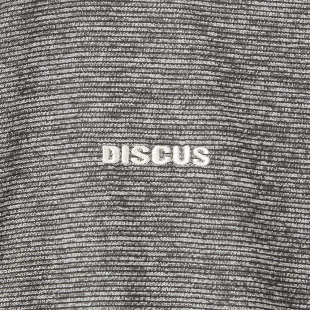 DISCUS カチオンボーダージップスタンドジャケット レディース