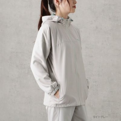 【オンラインストア限定】DISCUS SPORTEC 裏メッシュジップアップパーカー レディース