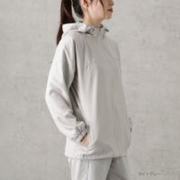 DISCUS 裏メッシュジップアップパーカー レディース