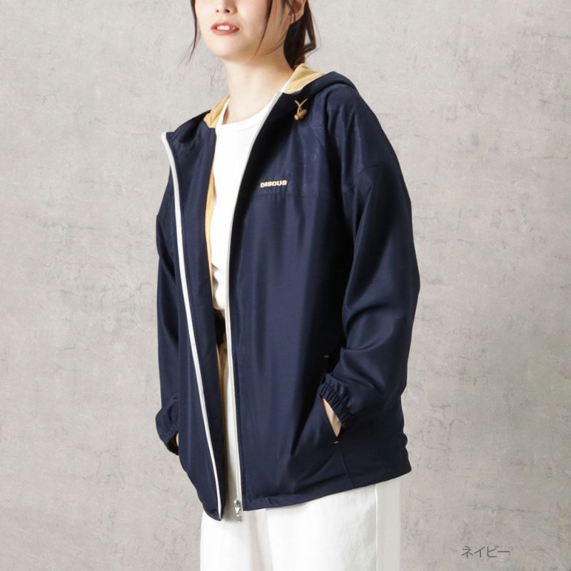 【オンラインストア限定】DISCUS SPORTEC 裏メッシュジップアップパーカー レディース商品画像-5