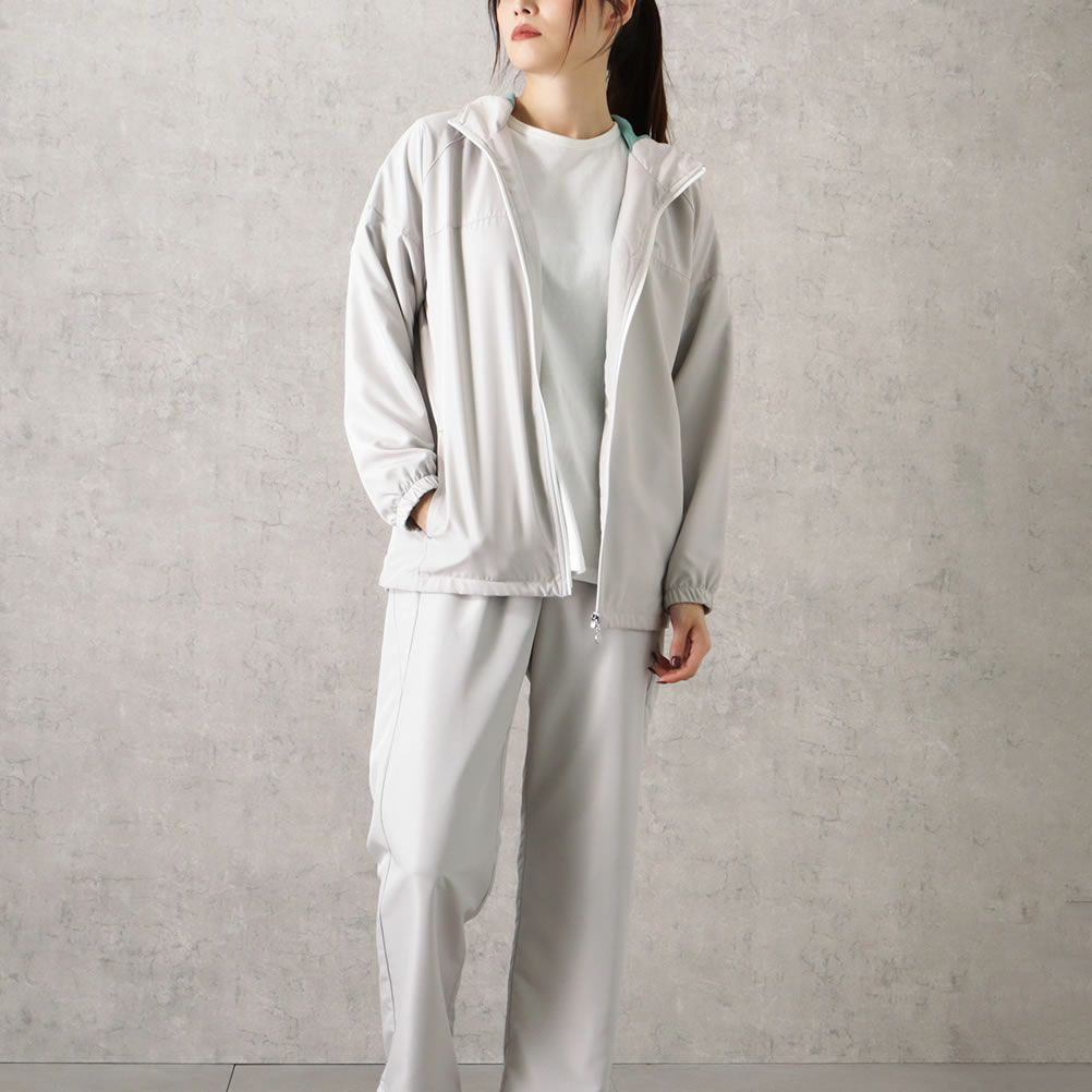 DISCUS 裏メッシュジップアップパーカー レディース