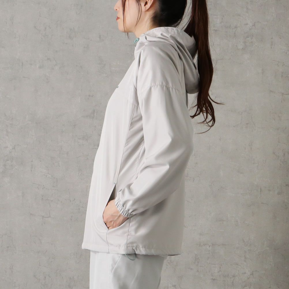 DISCUS 裏メッシュジップアップパーカー レディース