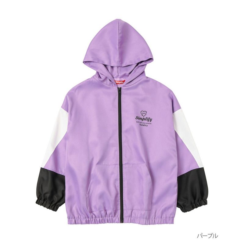 Simplify  切替パーカー キッズ商品画像-2