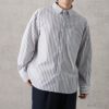 NAVY オーバーストライプシャツ メンズ商品サムネイル-2