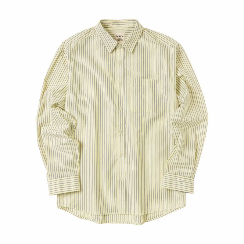 NAVY オーバーストライプシャツ メンズ商品画像-22