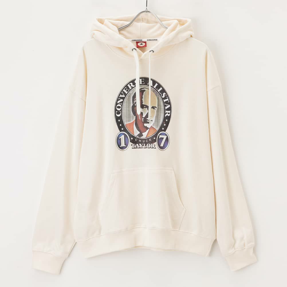 [期間限定価格]【オンラインストア限定】CONVERSE  レトロプリントパーカー メンズ商品サムネイル-1