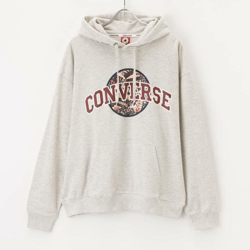 【オンラインストア限定】CONVERSE  レトロプリントパーカー メンズ商品画像-3