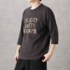 T-GRAPHICS 7分袖転写プリントTシャツ メンズ