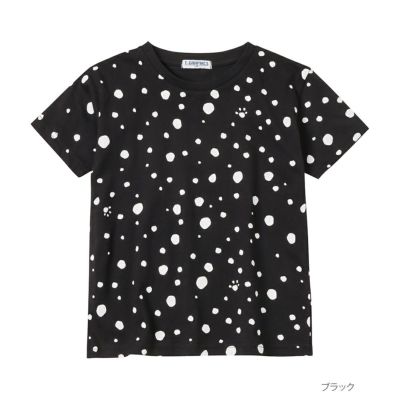 T-GRAPHICS アニマル総柄半袖Tシャツ キッズ ネコポス 対応商品