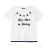 T-GRAPHICS スターロゴプリント半袖Tシャツ キッズ ネコポス 対応商品