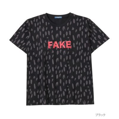 T-GRAPHICS アニマル総柄半袖Tシャツ キッズ ネコポス 対応商品