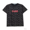 T-GRAPHICS アニマル総柄半袖Tシャツ キッズ ネコポス 対応商品
