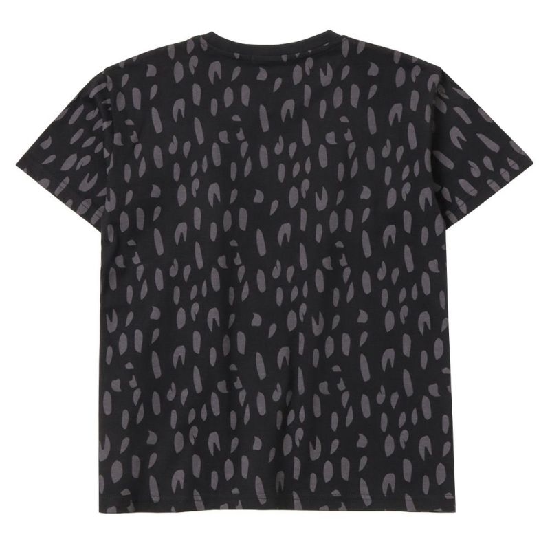 T-GRAPHICS アニマル総柄半袖Tシャツ キッズ ネコポス 対応商品