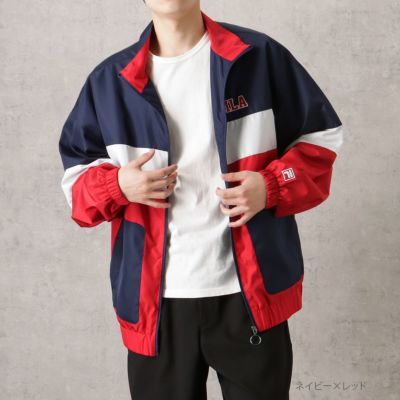 FILA カラー切替トラックジャケット メンズ