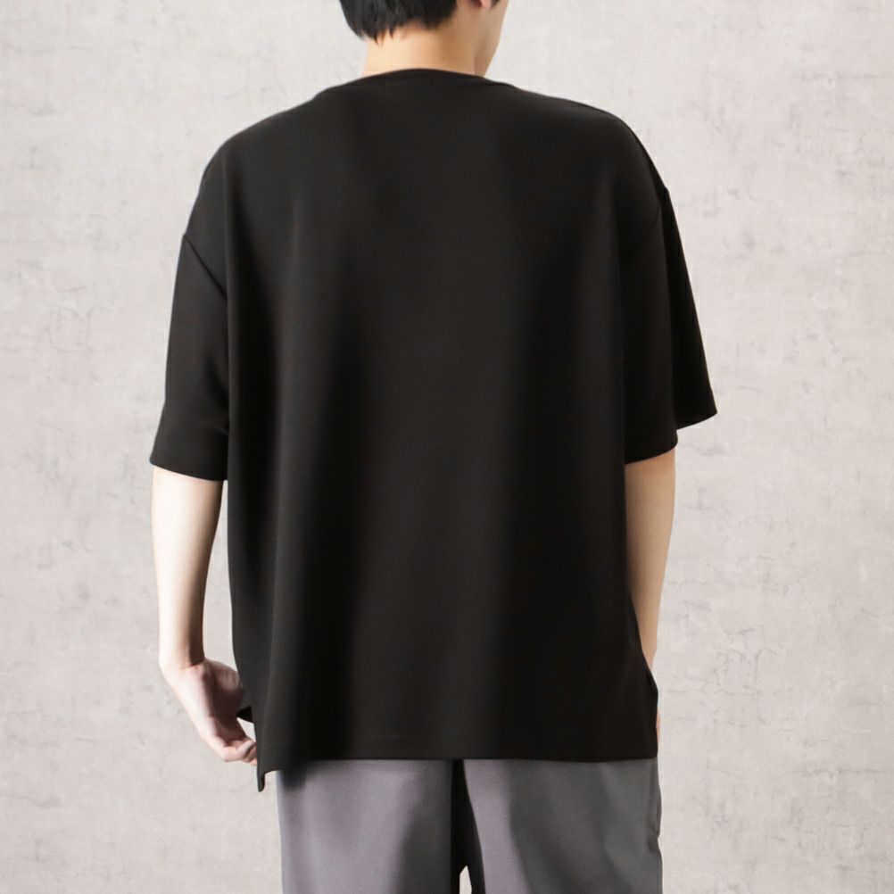 URBAN COLLECTION エアスムージー サイドスリットクルーネックTシャツ メンズ メール便 対応商品商品サムネイル-9