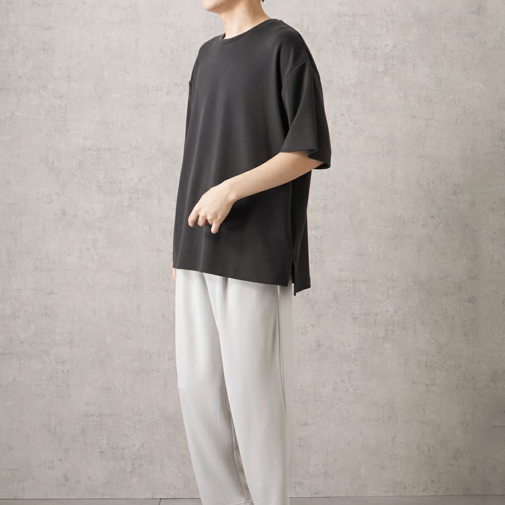 URBAN COLLECTION エアスムージー サイドスリットクルーネックTシャツ メンズ メール便 対応商品商品サムネイル-12