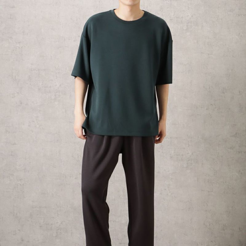 URBAN COLLECTION エアスムージー サイドスリットクルーネックTシャツ メンズ メール便 対応商品商品画像-13