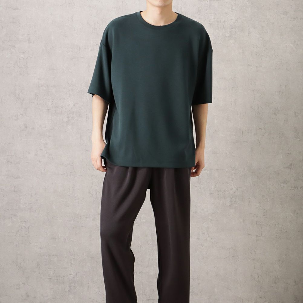 URBAN COLLECTION エアスムージー サイドスリットクルーネックTシャツ メンズ メール便 対応商品商品サムネイル-13