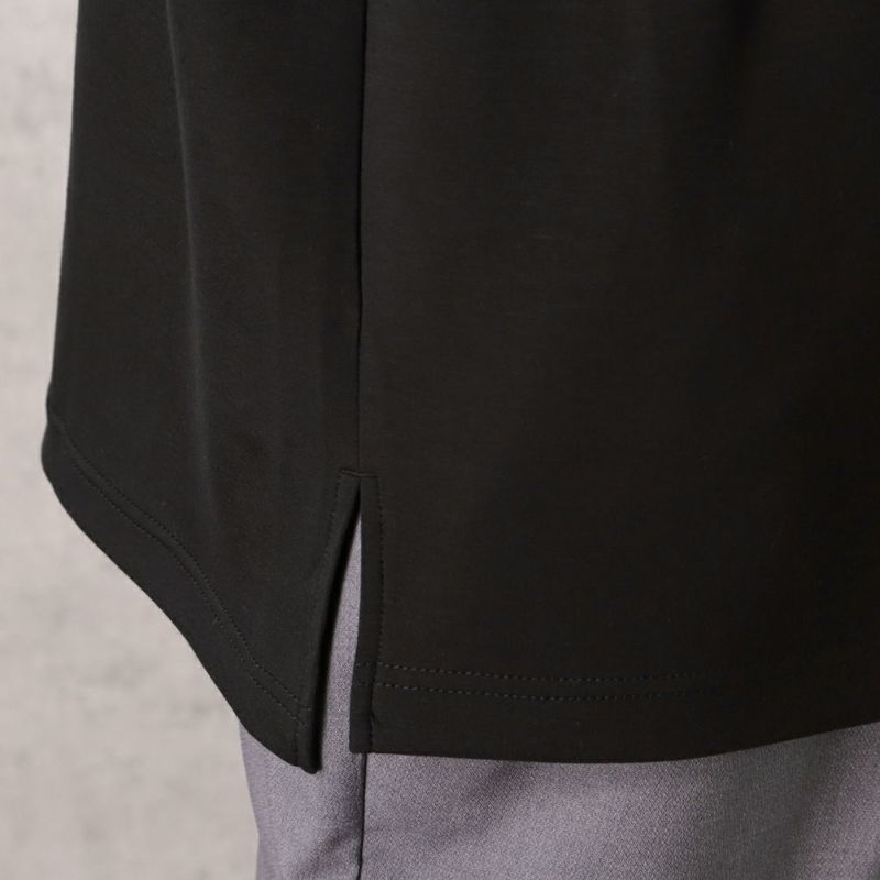 URBAN COLLECTION エアスムージー サイドスリットクルーネックTシャツ メンズ メール便 対応商品商品画像-16