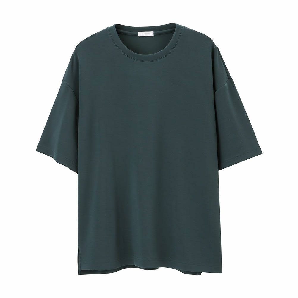 URBAN COLLECTION エアスムージー サイドスリットクルーネックTシャツ メンズ メール便 対応商品商品サムネイル-21