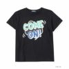 T-GRAPHICS アメリカンロゴCome on半袖Tシャツ キッズ ネコポス 対応商品