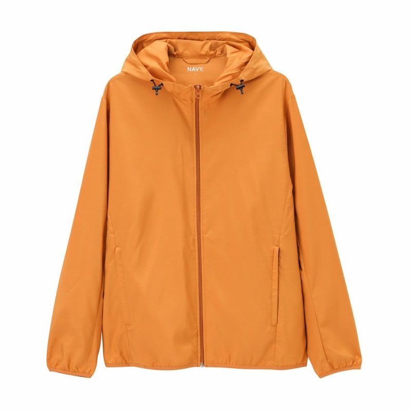 NAVY リップストップポケッタブルパーカー メンズ