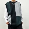ジャガードニットベスト メンズ