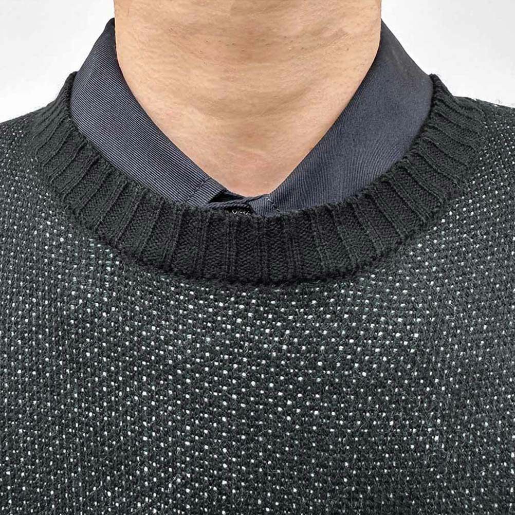 ジャガードニットベスト メンズ