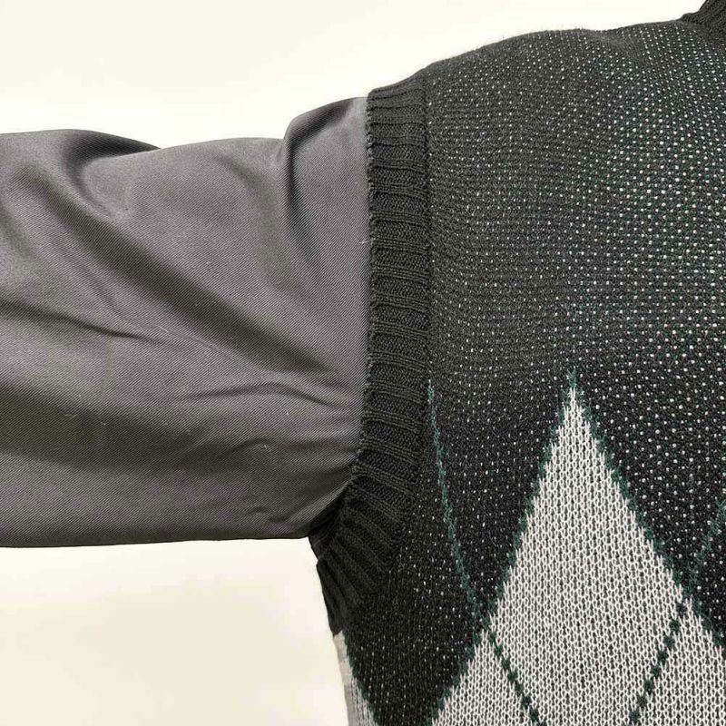 ジャガードニットベスト メンズ商品画像-14