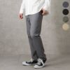 NAVY 裏メッシュドビーストレートパンツ メンズ