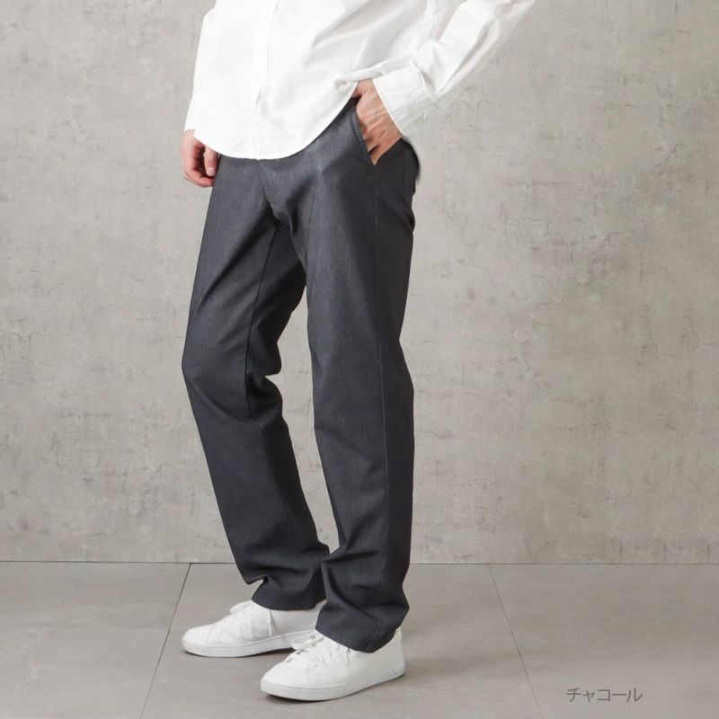 NAVY 裏メッシュCOOLストレートパンツ メンズ商品画像-2