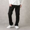NAVY 裏メッシュドビーストレートパンツ メンズ