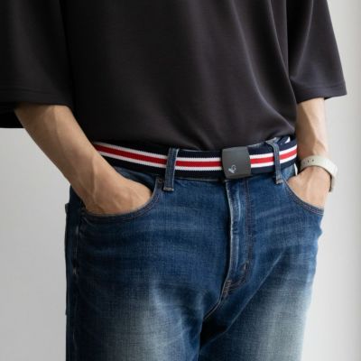 GEVAERT  ラインストレッチGIベルト メンズ