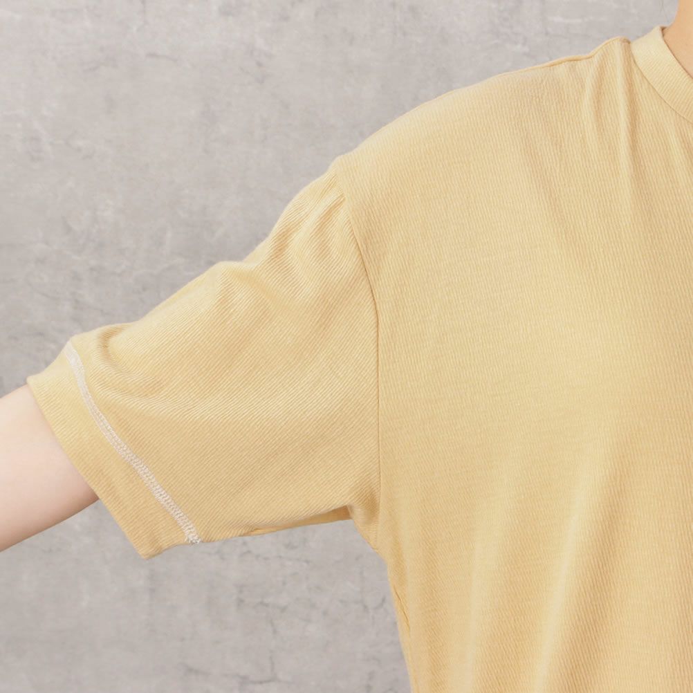 DISCUS WフェイスTRストレッチワイドシルエットTシャツ レディース ネコポス 対応商品