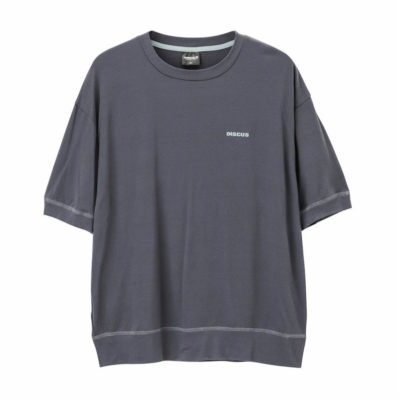 【オンラインストア限定】DISCUS WフェイスTRストレッチワイドシルエットTシャツ レディース メール便 対応商品商品画像-21