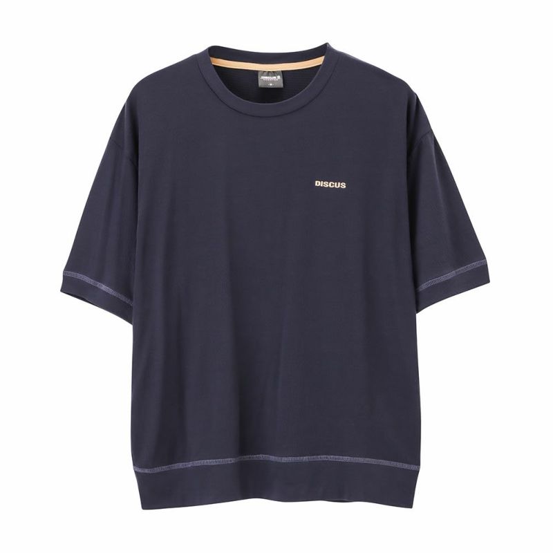 【オンラインストア限定】DISCUS WフェイスTRストレッチワイドシルエットTシャツ レディース メール便 対応商品商品画像-22