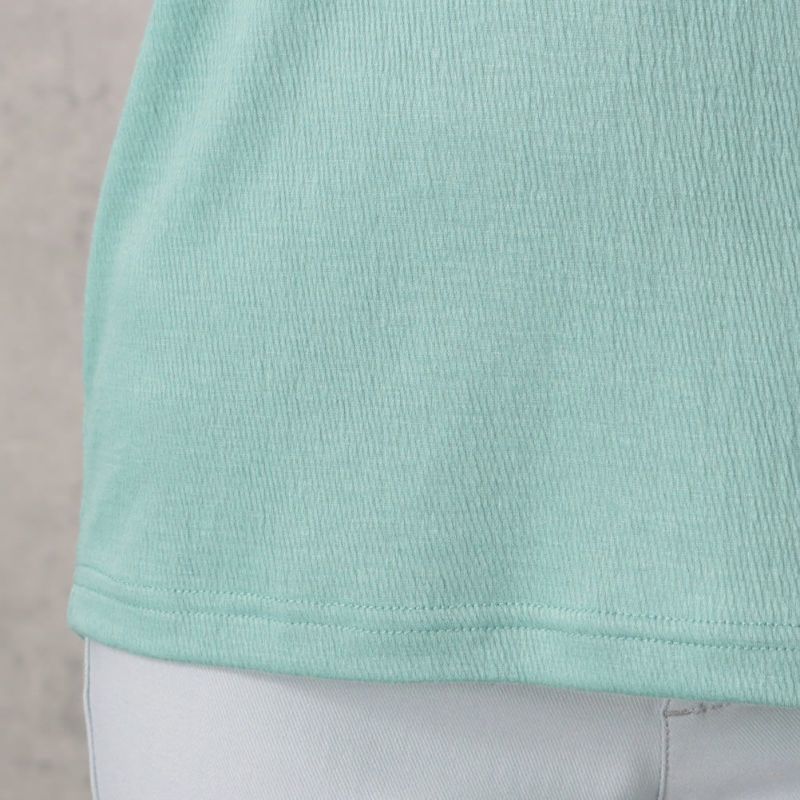 【オンラインストア限定】DISCUS WフェイスTRストレッチ裾ラウンドTシャツ レディース メール便 対応商品商品画像-13