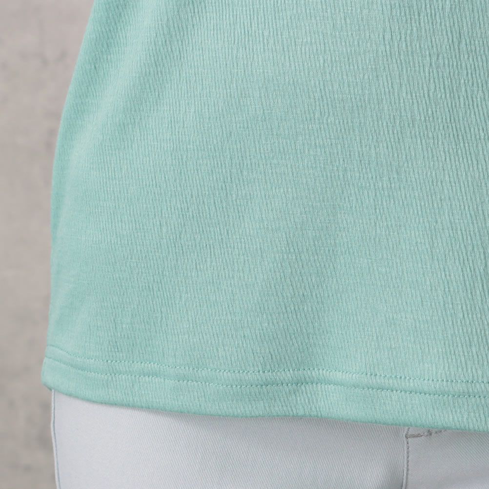 【オンラインストア限定】DISCUS WフェイスTRストレッチ裾ラウンドTシャツ レディース メール便 対応商品商品サムネイル-13