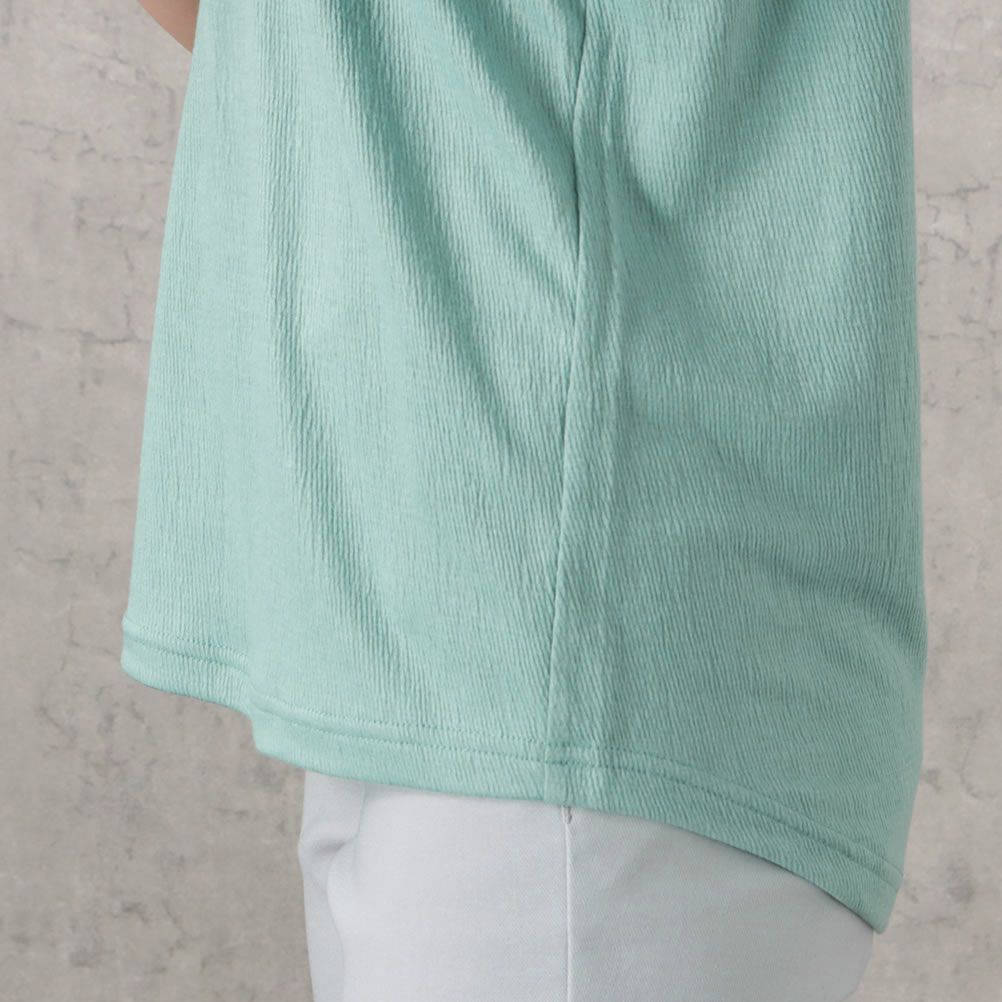 【オンラインストア限定】DISCUS WフェイスTRストレッチ裾ラウンドTシャツ レディース メール便 対応商品商品サムネイル-14