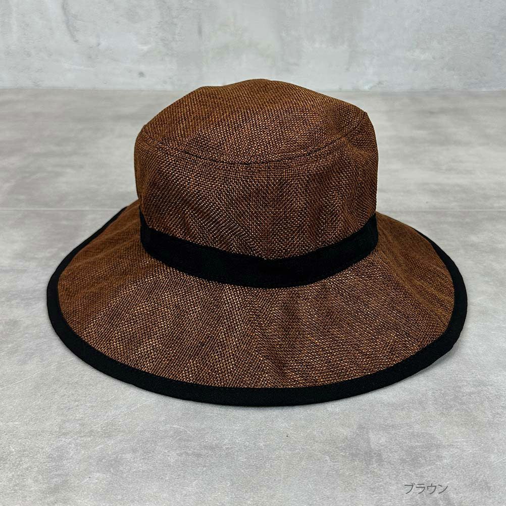 GOOD CREW  異素材切替えジュート風ハット キッズ商品サムネイル-3