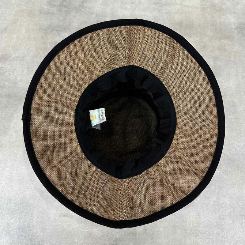 GOOD CREW  異素材切替えジュート風ハット キッズ商品画像-4