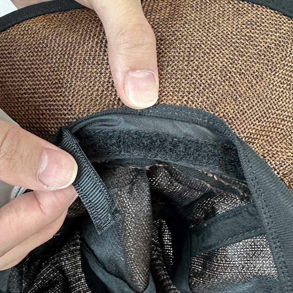 GOOD CREW  異素材切替えジュート風ハット キッズ商品サムネイル-5