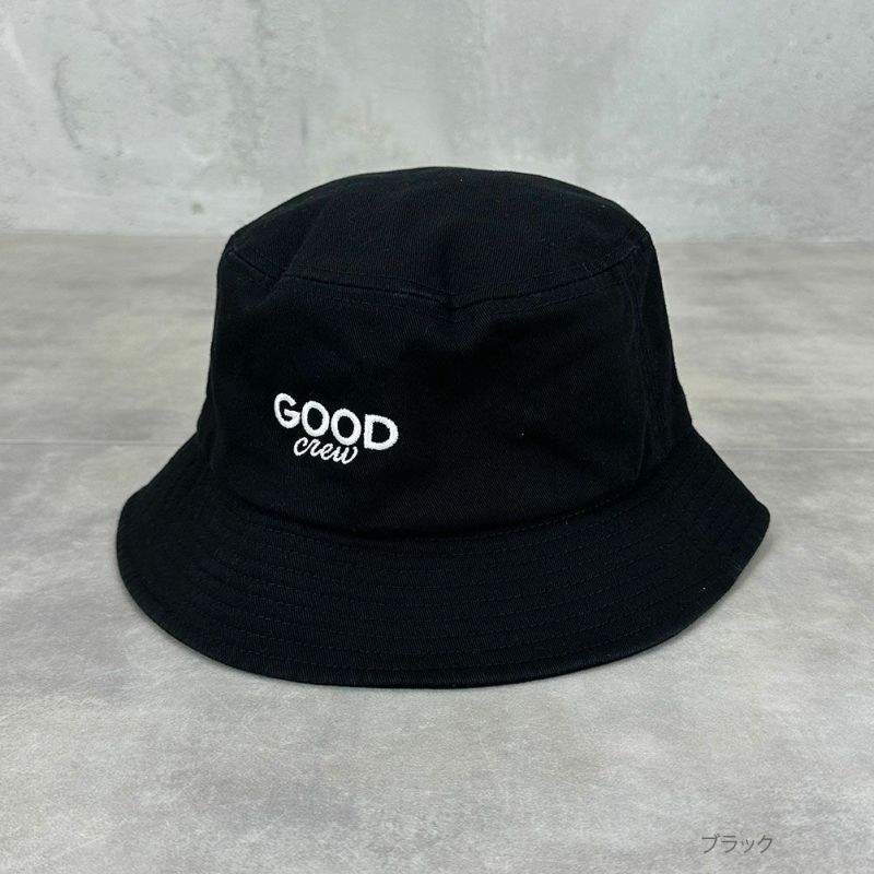 GOOD CREW  ロゴ刺繍ツイルバケットハット キッズ商品画像-1