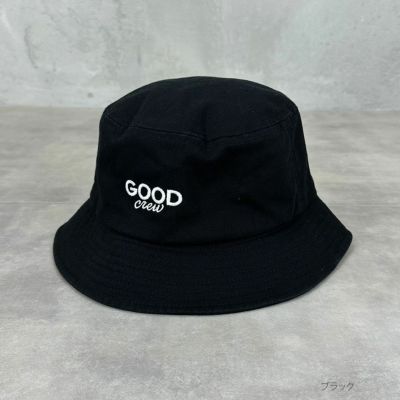 GOOD CREW  ロゴ刺繍ツイルバケットハット キッズ