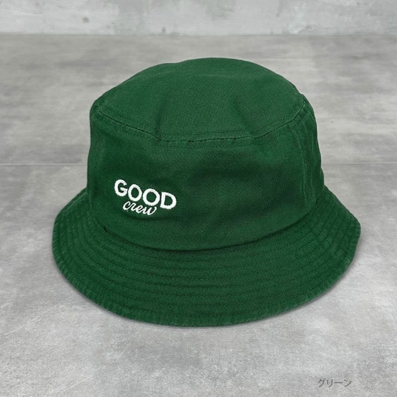 GOOD CREW  ロゴ刺繍ツイルバケットハット キッズ商品画像-3